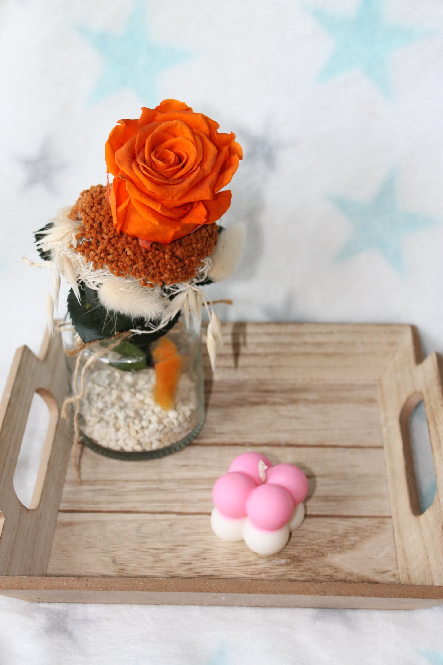 Bougie Mini Bubble Bicolore